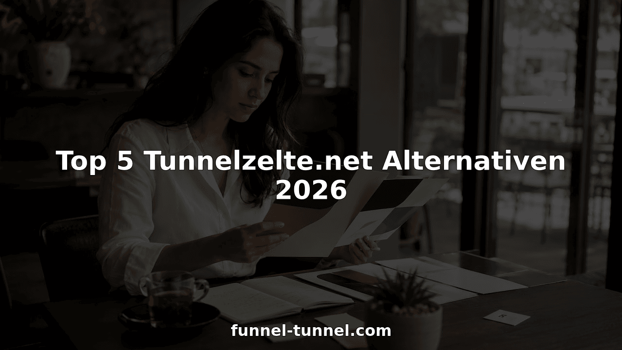Top 5 Tunnelzelte.net Alternativen 2026